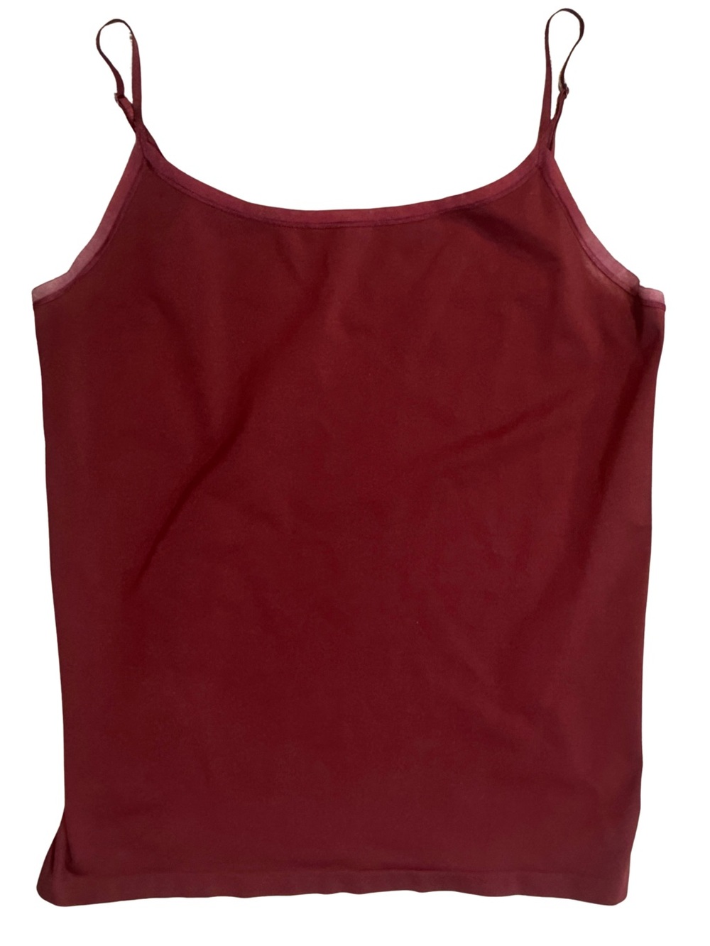 Ann Taylor Spaghetti Strap Camisole in Burgundy